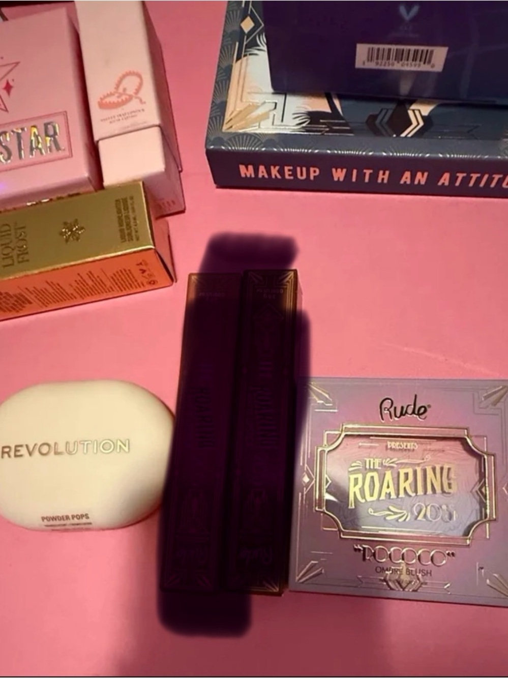 Makeup Bundle 30 Pieces Jeffree Star Colourpop Revolution Rude Cosmetics Barbie - Picture 16 of 16